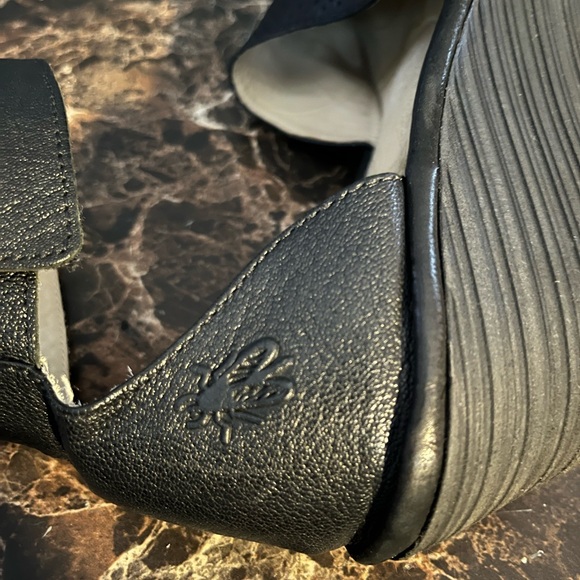 Fly London platform Velcro ankle strap opening toed shoes - Picture 4 of 15